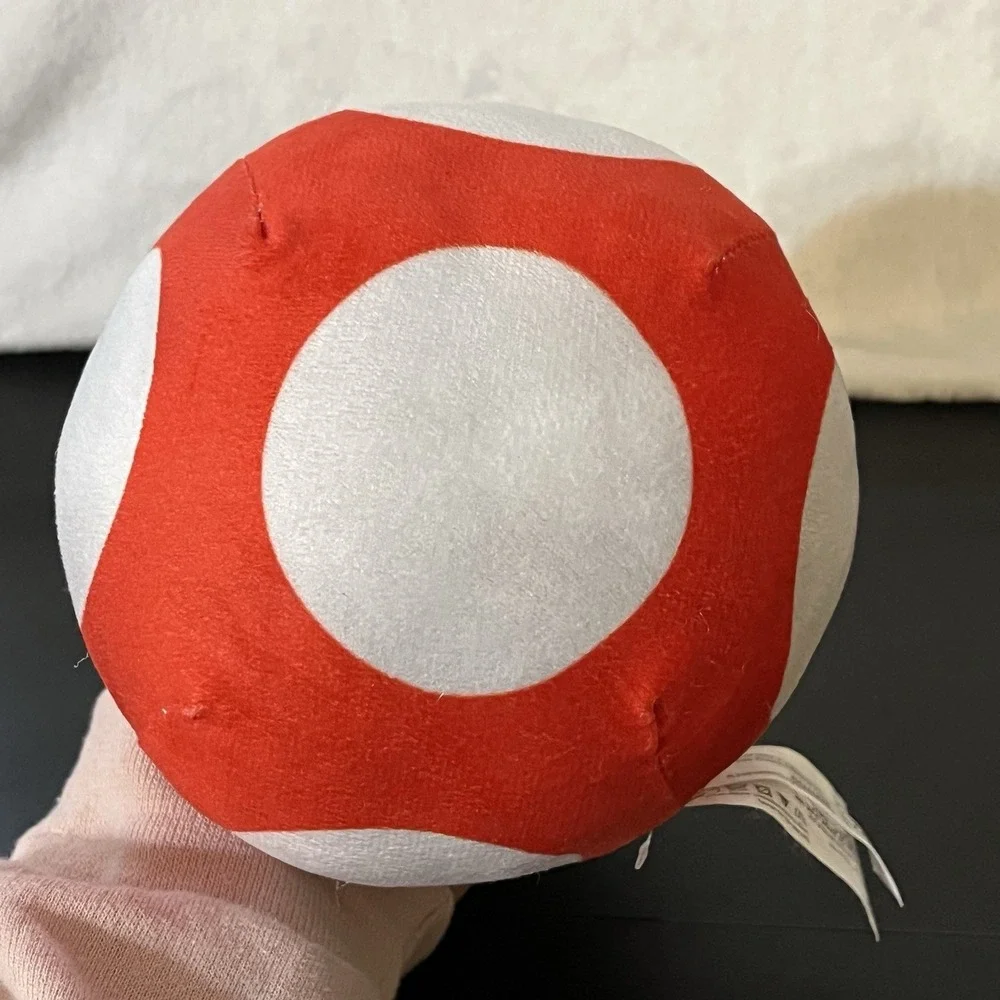 Nintendo Super Mario Bros Red Super Mushroom Plush 5